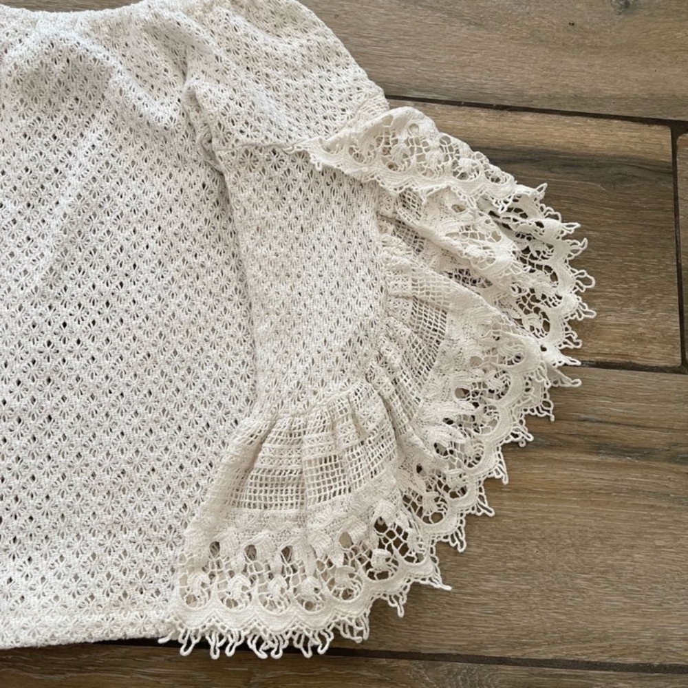 Jen’s Pirate Booty for Free People Crochet Chemical Lace Festival Top - Picture 4 of 7